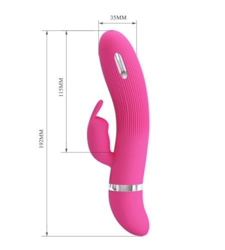 Vibrador Rabbit con Electroestimulación