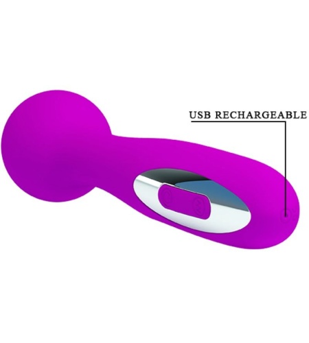 Vibrador Wand Recargable de Silicona