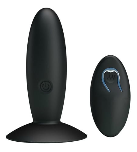 Plug Anal Recargable Con Mando