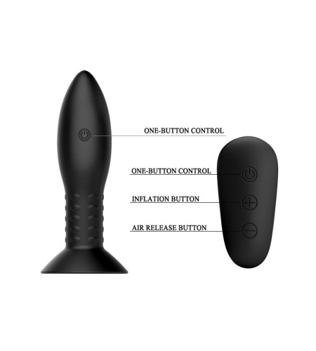 Plug con Bolas Rotatorias Recargable