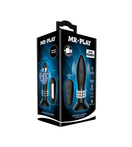 Plug con Bolas Rotatorias Recargable