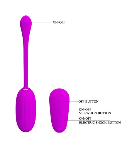 Huevo Vibrador con Electroshock