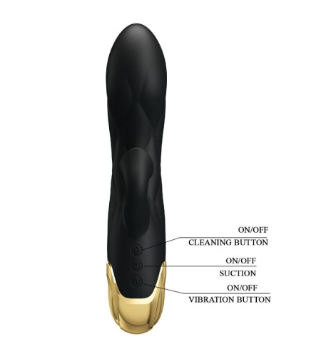 Vibrador De Lujo con Baño de Oro