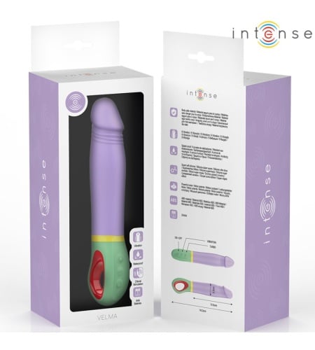 Vibrador Morado Clásico Velma de INTENSE