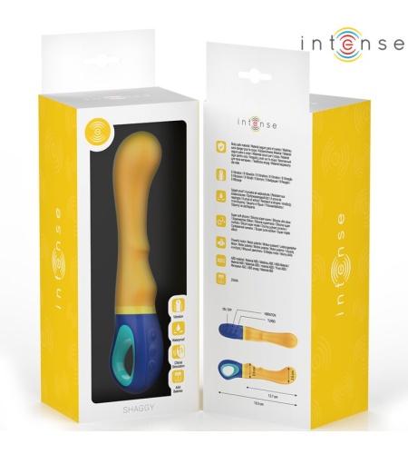 Vibrador Amarillo SHAGGY para Estimulación del Punto G