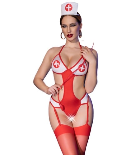 Bodysuit de Enfermera: Sensualidad y Estilo Profesional