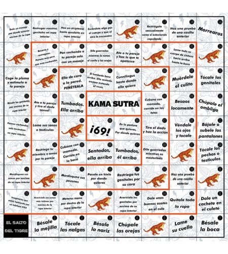 Juego de la Oca Erótico - Salto del Tigre