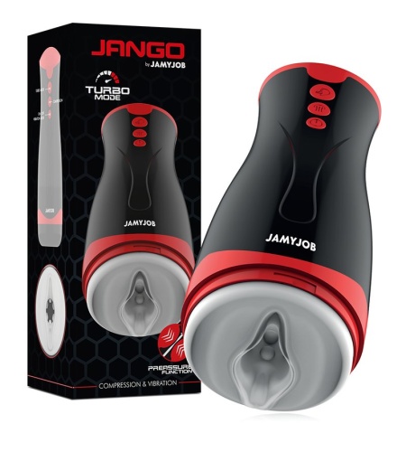 Jango: Masturbador Compresor con Vibración y Presión Ajustable