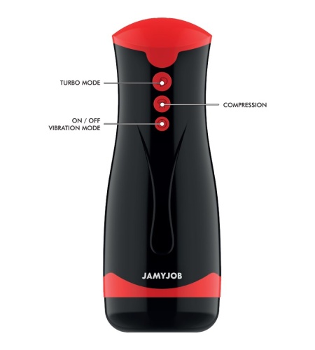 Jango: Masturbador Compresor con Vibración y Presión Ajustable