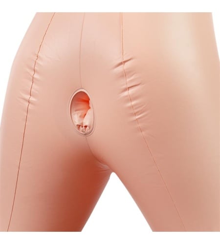 Muñeca hinchable para bromas y despedidas