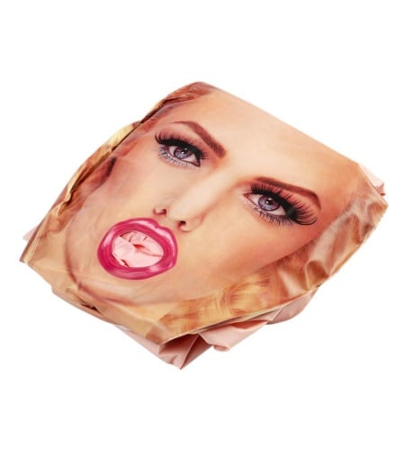 Muñeca hinchable para bromas y despedidas