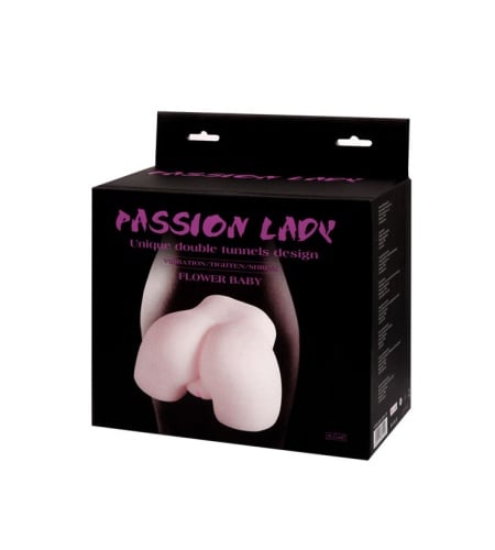 Masturbador Vagina y Ano Mini con Vibración