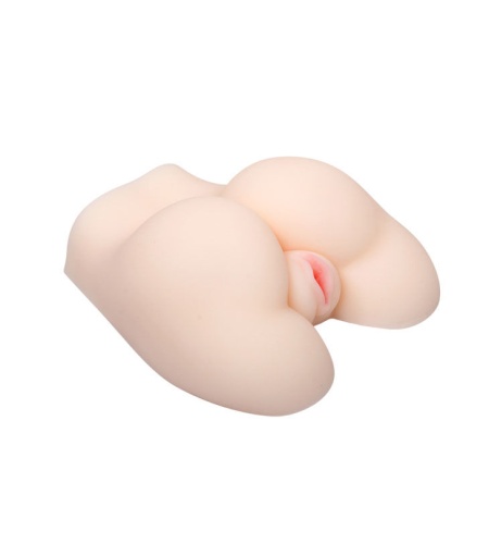 Mini Réplica de Vagina y Ano con Vibración Multivelocidad