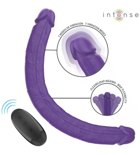 Dildo Doble con Control Remoto