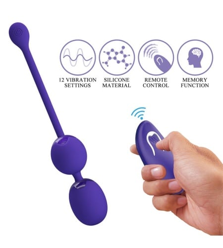 Bolas Vibradoras con Control Remoto