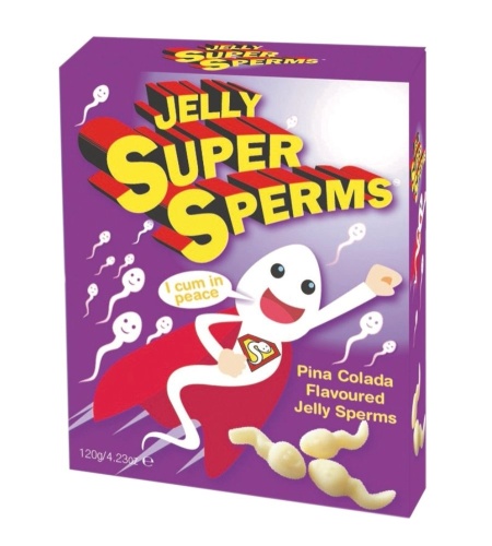Gominolas Forma Espermatozoide