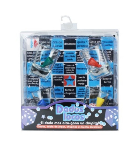 Juego Chupitos Dados Locos