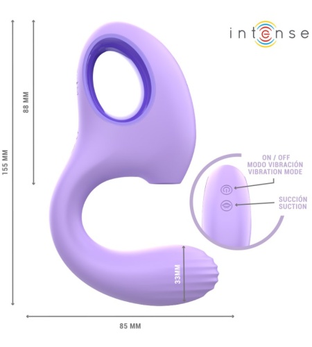 Vibrador & Succionador Recargable