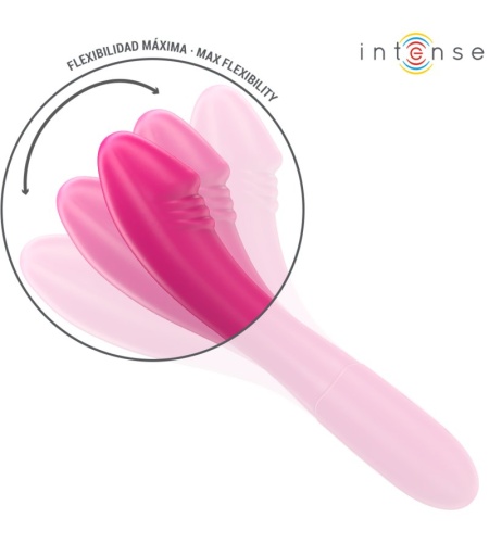 Vibrador Rosa Recargable 19 cm