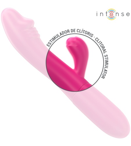 Vibrador Doble Rosa Recargable