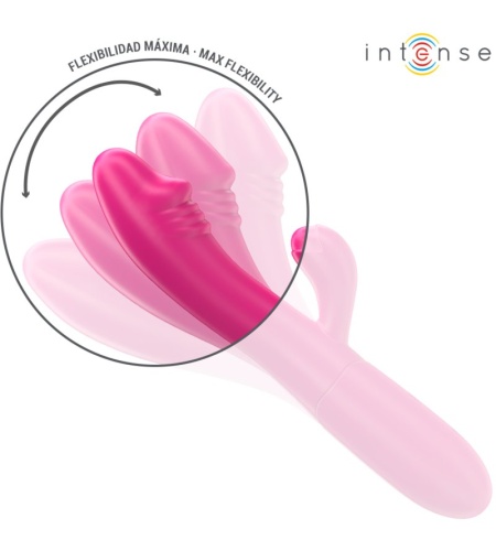 Vibrador Doble Rosa Recargable