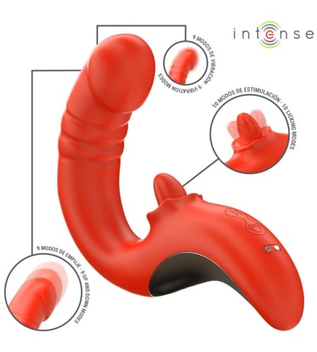 Vibrador Forma de U Doble Estimulación