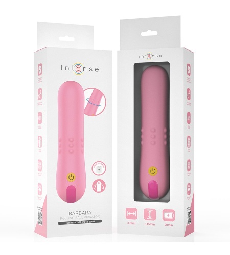 Vibrador con Perlas Rotadoras
