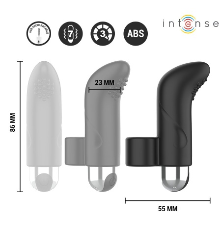 Vibrador Dedal Recargable de Silicona