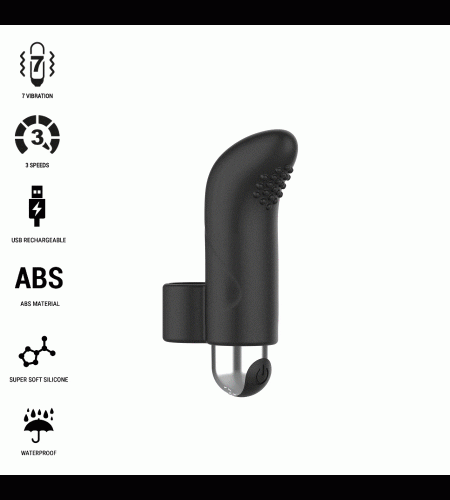 Vibrador Dedal Recargable de Silicona