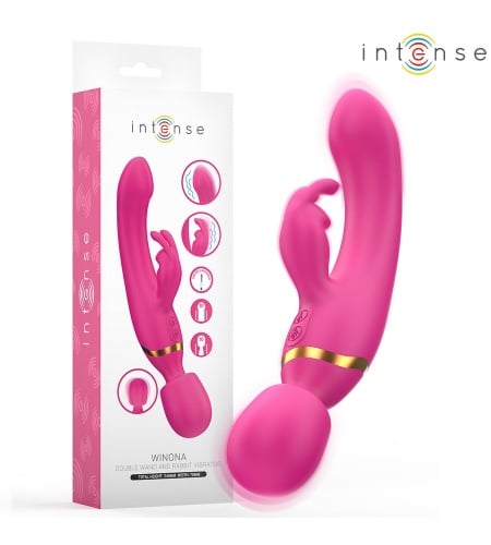 Vibrador Wand con Rabbit