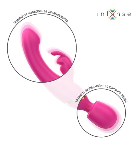 Vibrador Wand con Rabbit