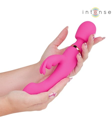 Vibrador Wand con Rabbit