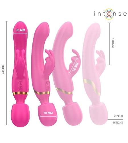 Vibrador Wand con Rabbit