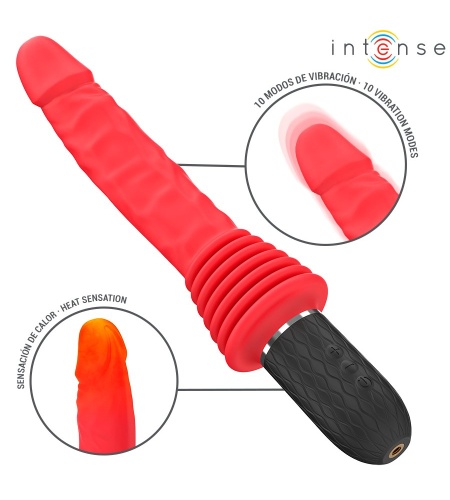 Pene con Empuje, Ventosa y Efecto Calor