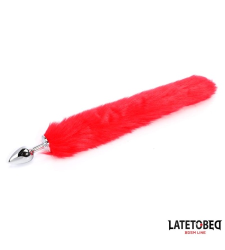 Plug con Cola Roja 7 x 2,8 cm