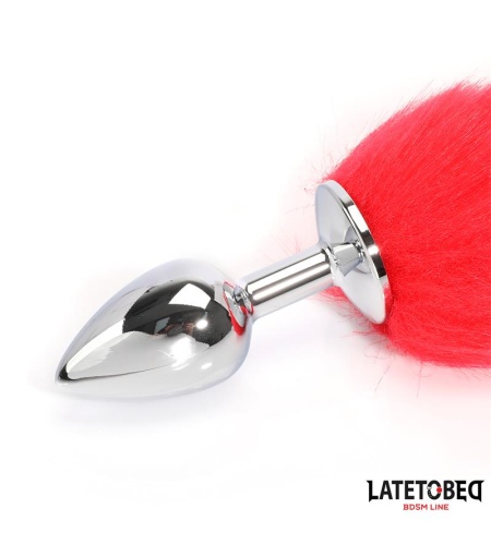 Plug con Cola Roja 7 x 2,8 cm