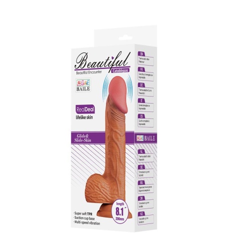 Pene Vibrador de 20 cm
