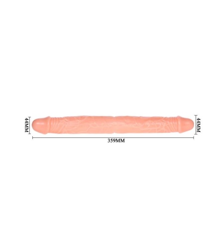 Vibrador Rojo con Forma de Pene 23 cm