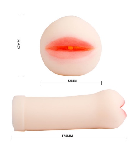 Boca Masturbadora de Silicona