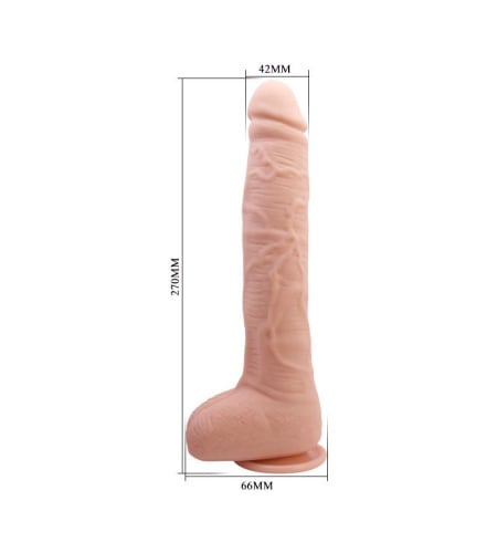 Dildo Realístico Flexible de 28 cm