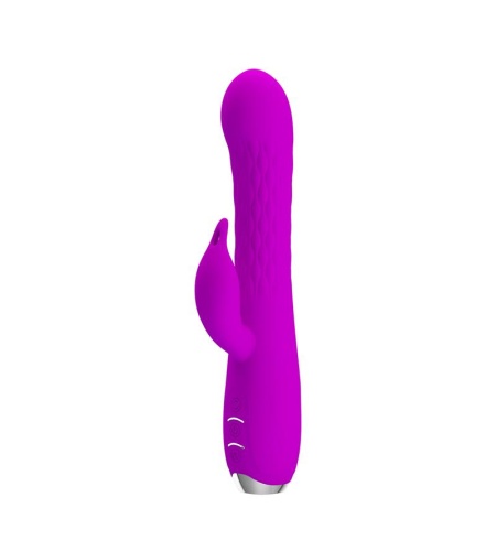 Vibrador Rotador Recargable de Silicona
