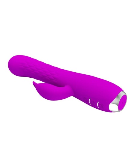 Vibrador Rotador Recargable de Silicona