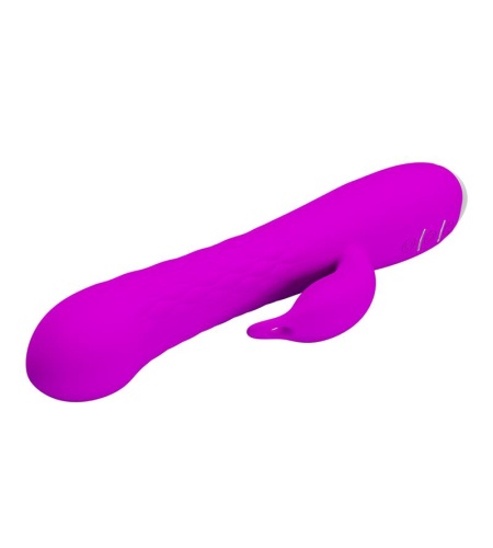 Vibrador Rotador Recargable de Silicona