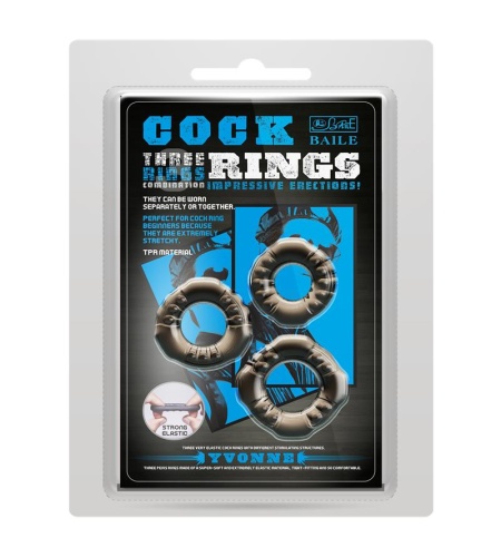 Cock Rings Elásticos Pene y Testículos
