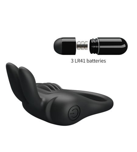Anillo Vibrador con Orejitas Estimulantes