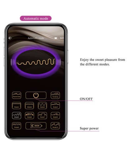 Masajeador a Distancia Control con APP