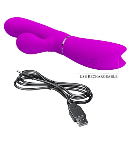 Vibrador con Efecto Ondulatorio en Clítoris