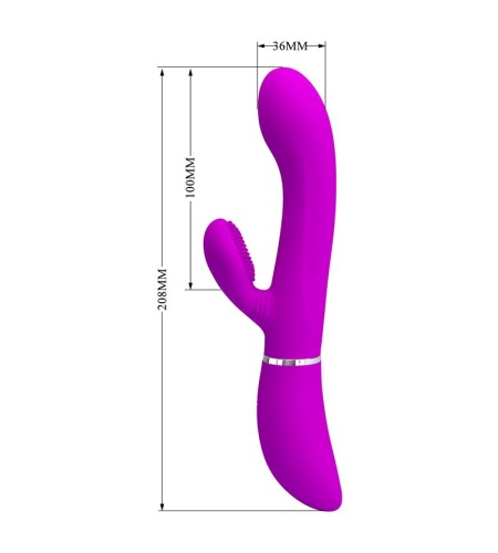 Vibrador con Efecto Ondulatorio en Clítoris