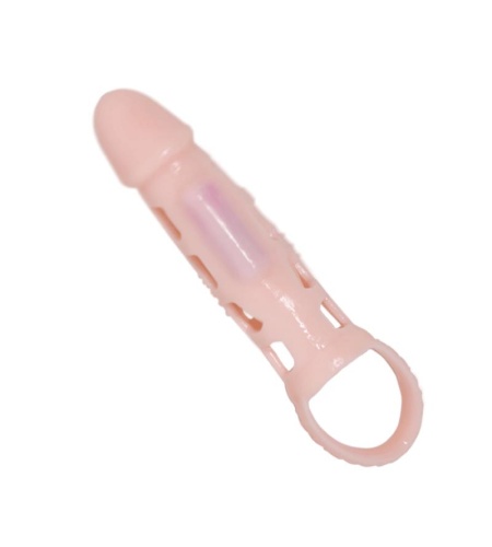 Funda de Pene con Bala Vibradora