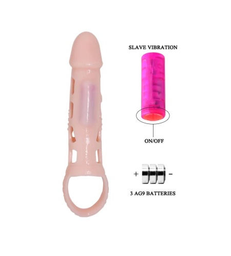 Funda de Pene con Bala Vibradora